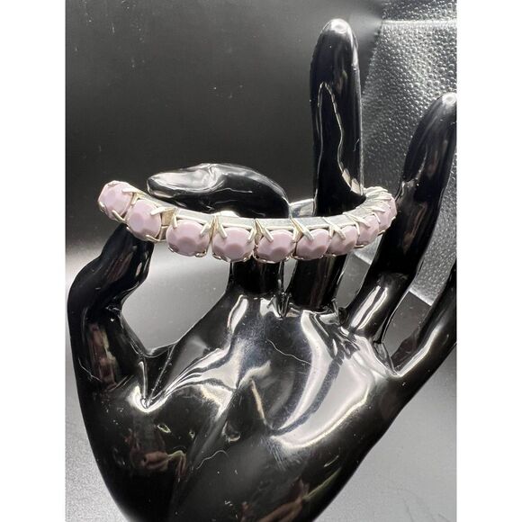 Matte Lilac Stretch Bracelet - Picture 6 of 6
